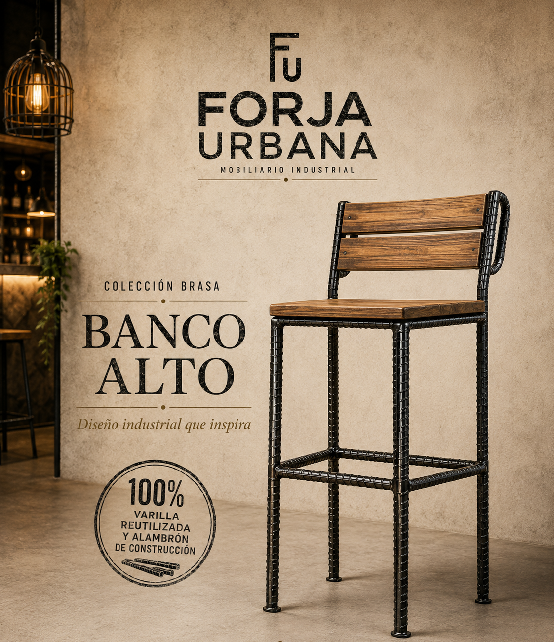 urbano banco alto