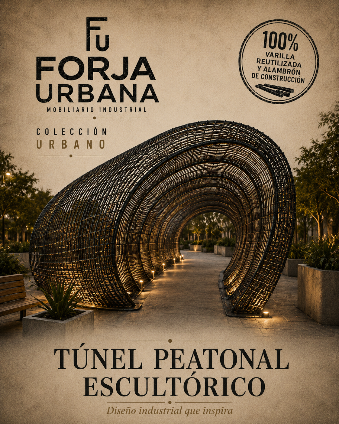 urbano túnel peatonal